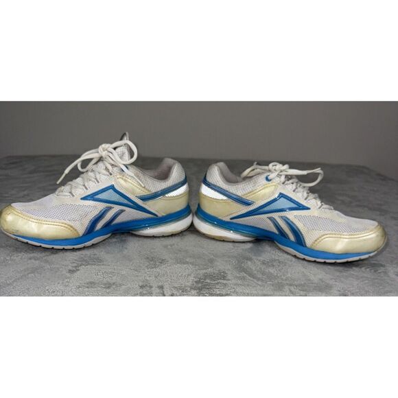 Reebok‎ EasyTone Women's Size 8 Blue & White Running/Toning Shoes - Picture 3 of 9